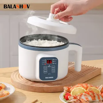 Elektromos rizsfőzőt Multicooker Többfunkciós Pot Mini Hotpot Pan Leves Haza Készülékek A Konyhában Edények Kínál 1-2 Ember