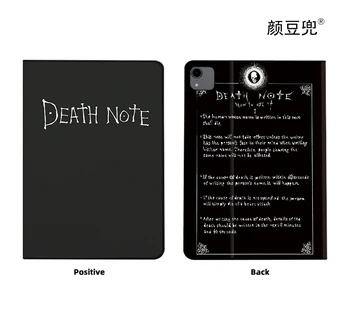 Death Note Anime L·Lawliet tok iPad 10.2 9. 10 Légi 3 Mini 6 5 Esetben Luxus Szilikon Pro 12.9 11 Az iPad 4 5 Esetben